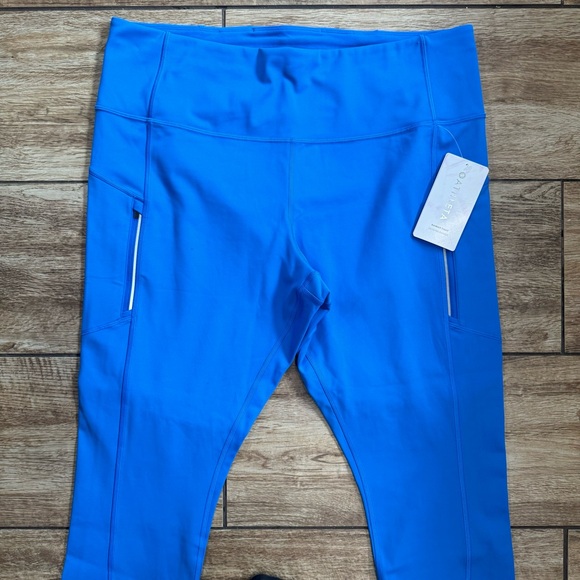 Athleta Rainer Tight Leggings Size 2X Blue Reflective Pants NWT! - Picture 14 of 16